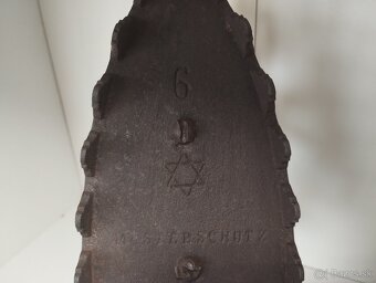 Atypická sběratelská žehlička DRAK s hvězdou - 17