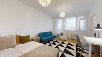 Príjemný 1i. byt 38m, loggia, pivnica, Karloveská ul., 4/7p. - 17
