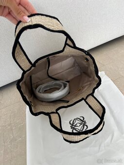 LOEWE LOGO RAFFIA TOTE BAG - 17
