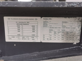 Prodám cisternový návěs FELDBINDER KIP 63m3 silo - 17