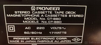 Predám deck Wega, Pioneer a Akai - 17