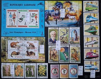 Postove znamky 5 (91poloziek) - 17