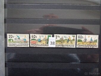 Poštové známky č.434 - ČESKOSLOVENSKO II. - 20 sérií - 17