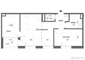 3i byt na prenájom - Sereď Cisárky - 17