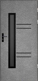 vchodové dvere - PVC fólia jednokridlove - 17