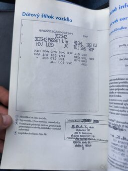 Volkswagen passat b6 2.0tdi sedan NOVÁ STK - 17