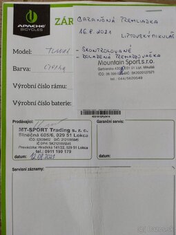 VÝKONNÝ E-BIKE APACHE TUWAN COMP (29") - 17