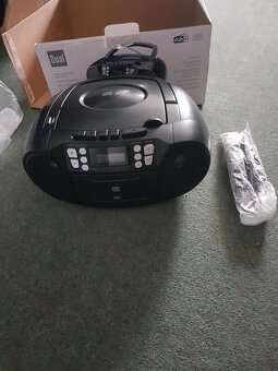 7v1 DAB+ FM prenosné rádio STEREO kazeťák 230v aj Baterky - 17