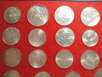 Sada Československých Strieborných mincí 1928-1992 - 17