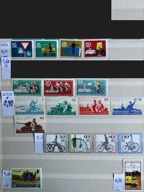 Známky - letectvo, loďstvo a doprava bez pečiatky - 17