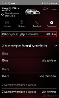 HONDA ZR-V 2.0 e:HEV Advance Panorama BOSE® Head-Up Kůže atd - 17