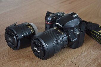 Nikon d3300 s 2x VR objektivom 18-55 afp + zoom 55-200 afs - 17