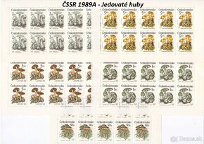 Poštové známky, filatelia: ČSSR, desaťbloky PRO - 17