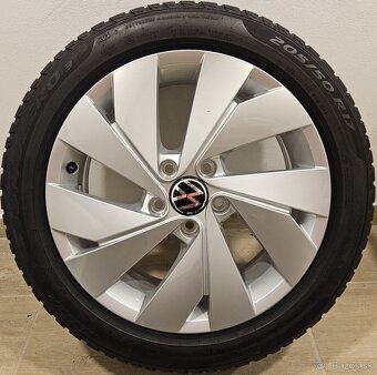 Špičková, orig. zimná sada VW - 5x112 r17 + 205/50 r17 - 17