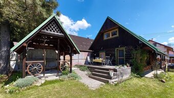 Zrekonštruovaná drevenica pod Kráľovou hoľou, pozemok 457 m2 - 17