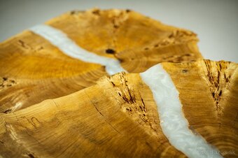 jedálenský stôl epoxidový stôl masívny stôl - 17