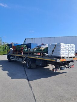 Odtahova sluzba,prevoz strojov a techniky, hydraulicka ruka. - 17