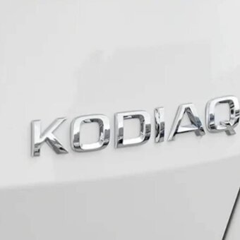 ŠKODA nápisy ČIERNE / CHROMOVE - 17
