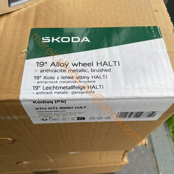 NOVÁ HALTI 19" ŠKODA ALU ANTRACIT KODIAQ 2 - 17