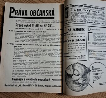 Starožitný milotický kalendár 1934 - 17