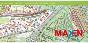 Stavebný pozemok 750 m2 Košice – Západ, oproti rezidencii No - 17