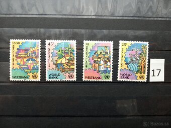 Poštové známky č.814 - 20 ks sérií OSN - NEW YORK - 17