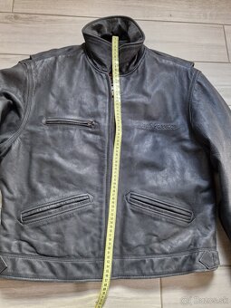Pánská kožená bunda Polo Black Rooster XL (56) 673 - 17