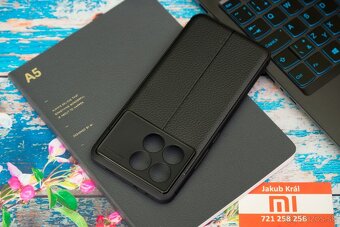 Puzdro s koženkovým vzorom pre Xiaomi / Redmi / Poco - 17