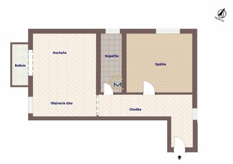 2 IZBOVÝ BYT POD PUSTÝM HRADOM, 64M2 S PARKOVACÍM MIESTOM, Z - 17