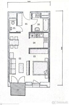 NA PREDAJ NOVÝ 2 IZBOVÝ BYT BRATISLAVA CENTRUM - 17