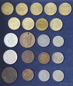 Zbierka mincí - rôzne svetové mince - Európa 3 - 17