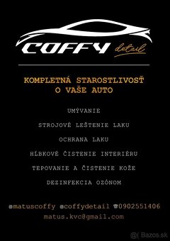 COFFY detail - kompletná starostivosť o Vaše auto - 17