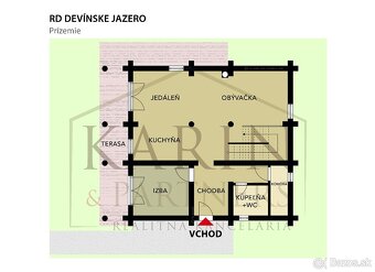 Predaj – Zrubový rodinný dom s osobitou atmosférou - DNV - 17