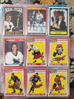 Predám hokejove kartičky z 90 rokov (ultra,parkhurst,score, - 17