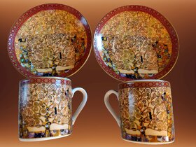 Espresso šálky Gustav Klimt - Strom života - 17