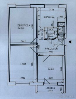 3 izbový byt predaj Košice - 17