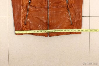 Pánská kožená bunda Freaky Nation velikost L - 17