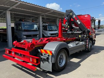 MERCEDES-BENZ ATEGO 1218 HÁKOVÝ NOSIČ 100 HYDRAULICKÁ RUKA - 17
