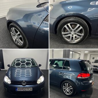 Volkswagen Golf 6 1.6tdi 77kw vyhrievané sedadlá 2.majitel - 17