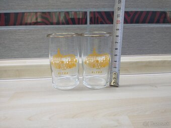 poháre Nitra, zlatá zuzana, štamperlíky, karafa - 17