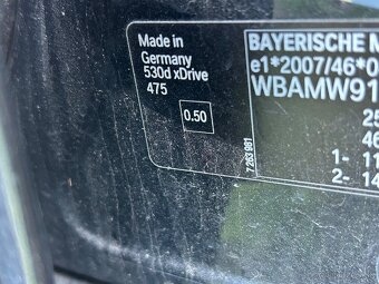 ROZPREDAME BMW F11 530xd 190kw ///M - 17