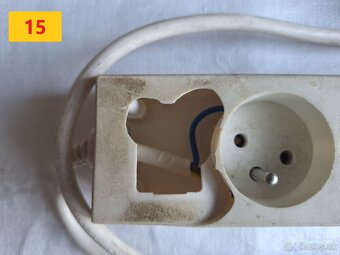Elektrický trojžilový predlžovací kábel s koncovkami. - 17