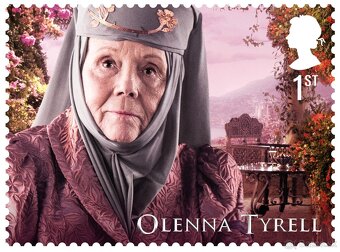 Limitovaná edicia Game of Thrones. Sada 15ks znamky - 17