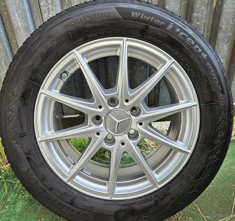 Originálna zimná sada Mercedes - 5x112 r16 + 205/60 r16 - 17