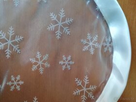 Vianočná dekorácia, Formičky,Vianočný obrus, Jedálenský stôl - 17