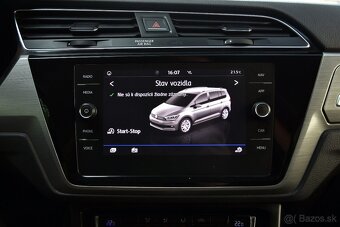 Volkswagen Touran 2.0 TDI ADAPTÍVNY TEMPOMAT, KAMERA - 17