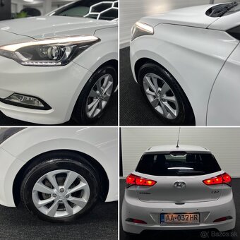 Hyundai i20 Style 2017 1.2 62kw benzin vyhrievané sedadlá - 17