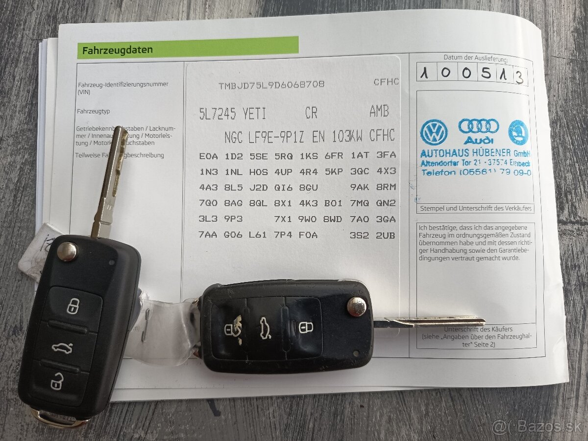 Škoda Yeti 2.0 TDI Ambition 103 kW - 18