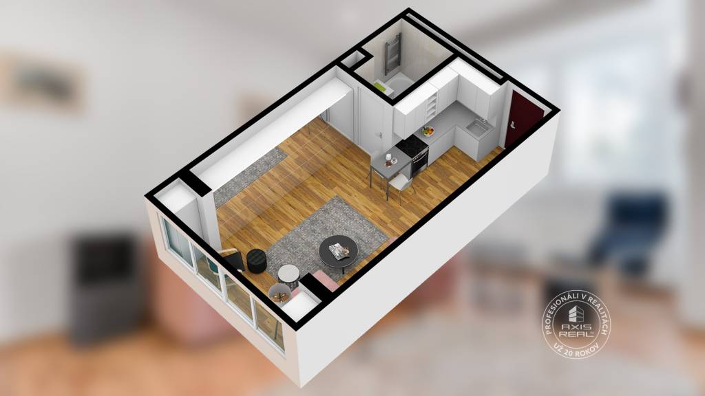 AXIS REAL | Pekná štýlová garsónka, PIVNICA, BA I SM, Slávič - 18