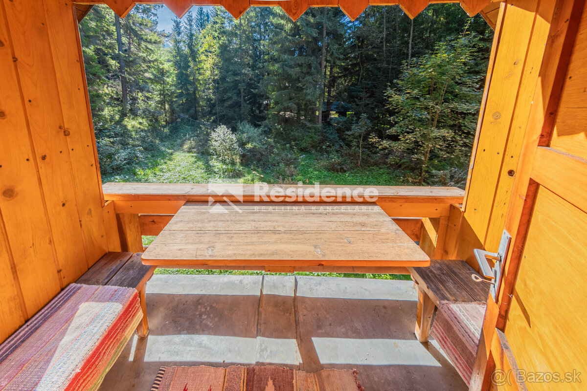 Na predaj čarovná chata uprostred lesa – Liptovský Ján - 18